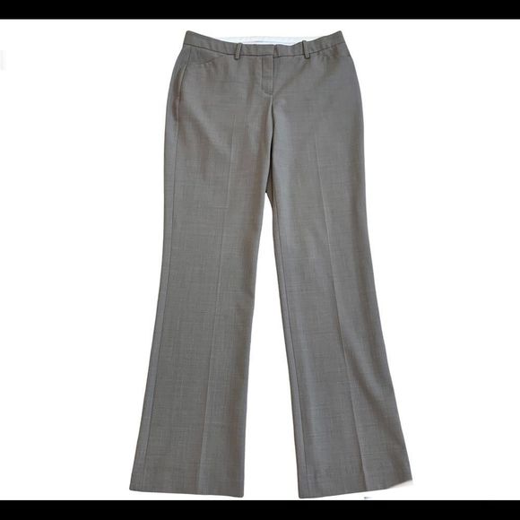 Theory Max C gray tailored Virgin wool pants size 6 - Picture 2 of 13